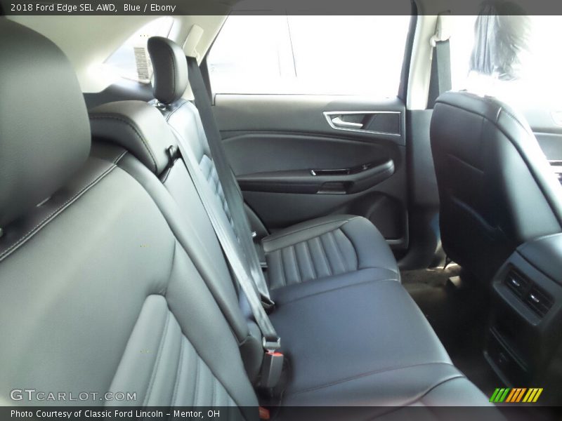 Blue / Ebony 2018 Ford Edge SEL AWD