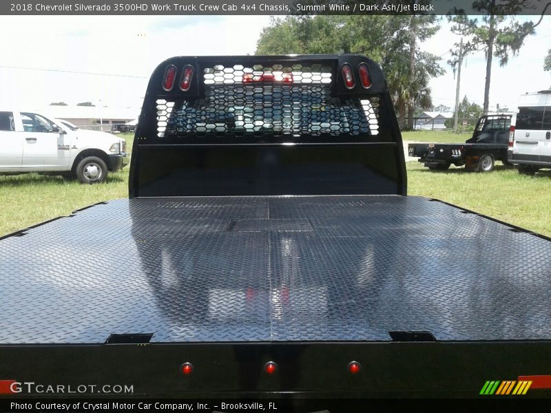 Summit White / Dark Ash/Jet Black 2018 Chevrolet Silverado 3500HD Work Truck Crew Cab 4x4 Chassis