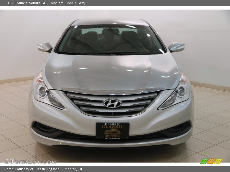 Radiant Silver / Gray 2014 Hyundai Sonata GLS