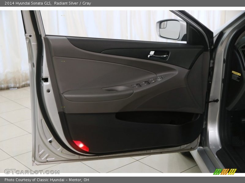 Radiant Silver / Gray 2014 Hyundai Sonata GLS
