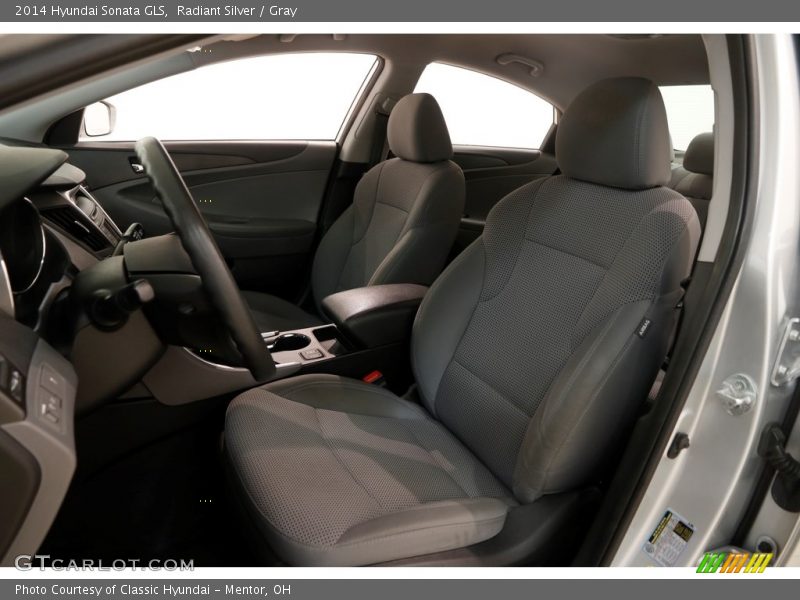 Radiant Silver / Gray 2014 Hyundai Sonata GLS