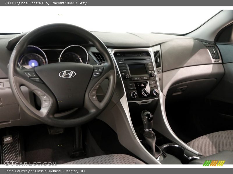 Radiant Silver / Gray 2014 Hyundai Sonata GLS