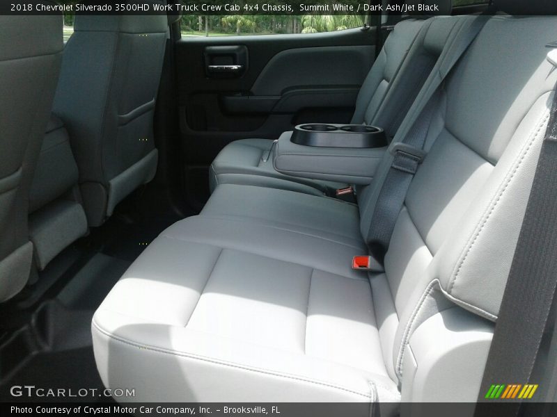 Summit White / Dark Ash/Jet Black 2018 Chevrolet Silverado 3500HD Work Truck Crew Cab 4x4 Chassis