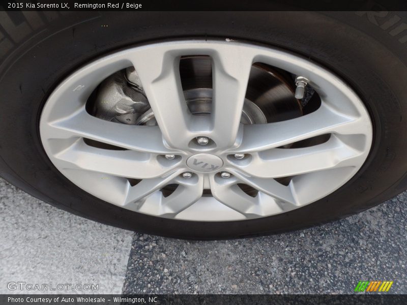 Remington Red / Beige 2015 Kia Sorento LX