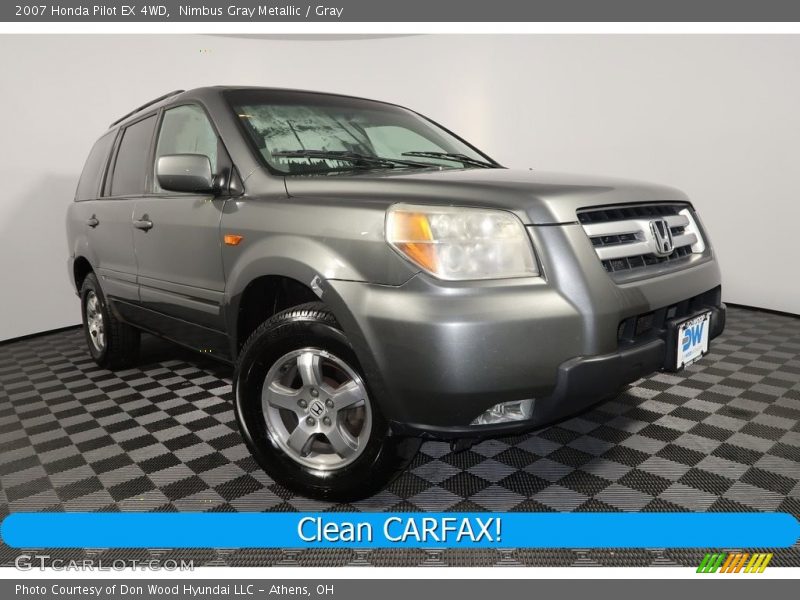 Nimbus Gray Metallic / Gray 2007 Honda Pilot EX 4WD