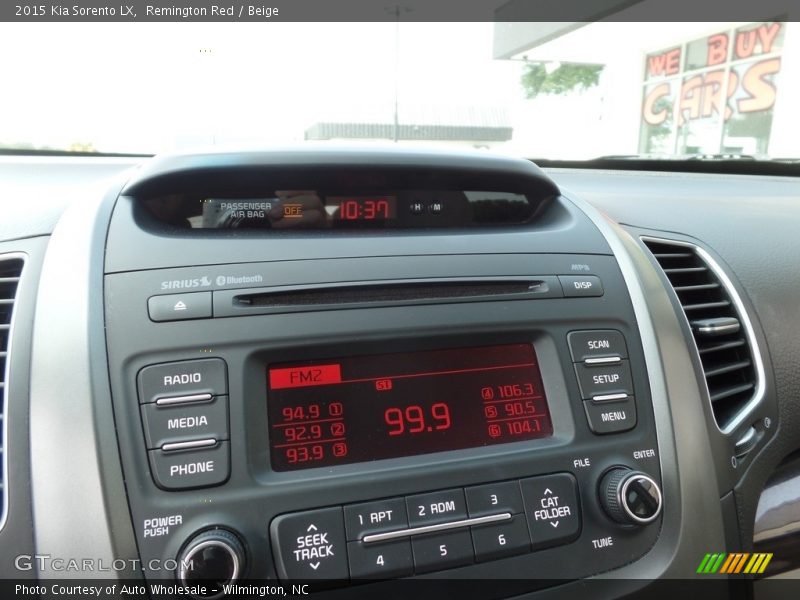 Remington Red / Beige 2015 Kia Sorento LX
