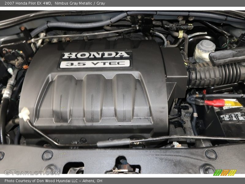 Nimbus Gray Metallic / Gray 2007 Honda Pilot EX 4WD