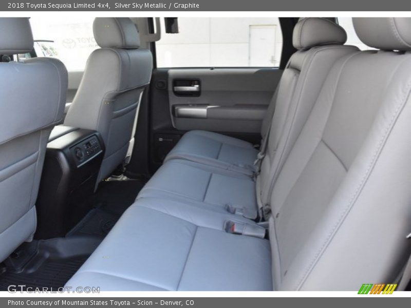 Silver Sky Metallic / Graphite 2018 Toyota Sequoia Limited 4x4