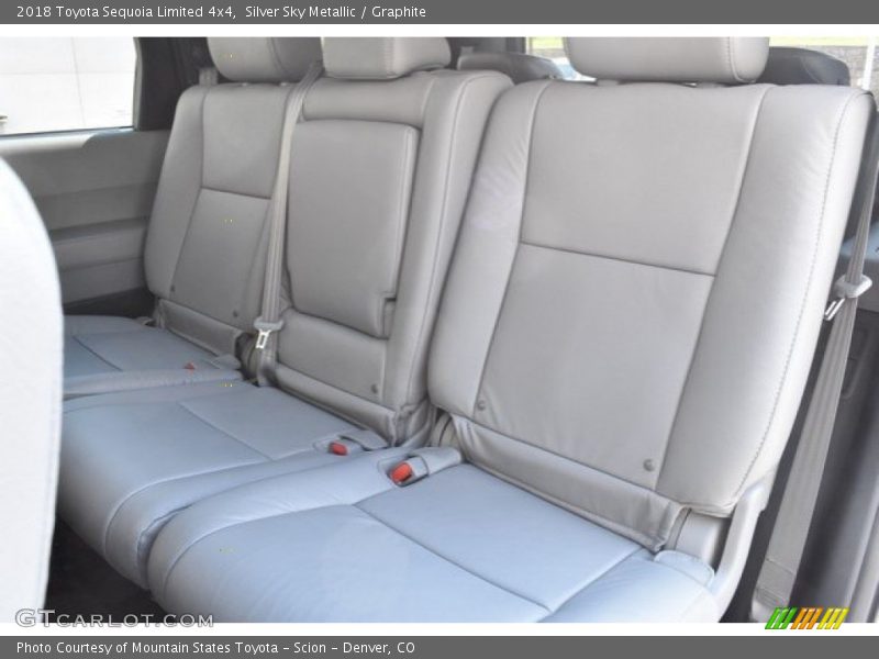 Silver Sky Metallic / Graphite 2018 Toyota Sequoia Limited 4x4