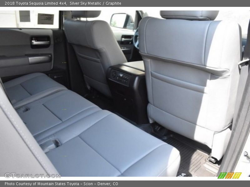 Silver Sky Metallic / Graphite 2018 Toyota Sequoia Limited 4x4