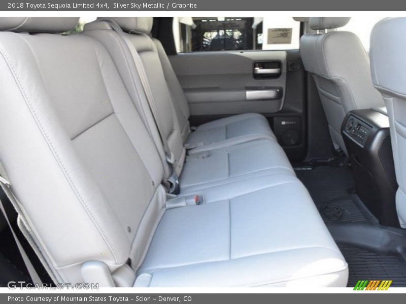 Silver Sky Metallic / Graphite 2018 Toyota Sequoia Limited 4x4