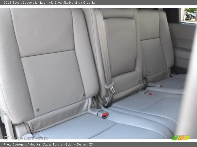 Silver Sky Metallic / Graphite 2018 Toyota Sequoia Limited 4x4
