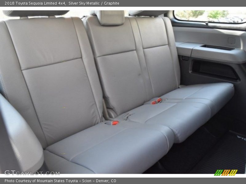 Silver Sky Metallic / Graphite 2018 Toyota Sequoia Limited 4x4