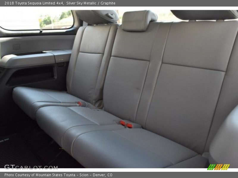 Silver Sky Metallic / Graphite 2018 Toyota Sequoia Limited 4x4