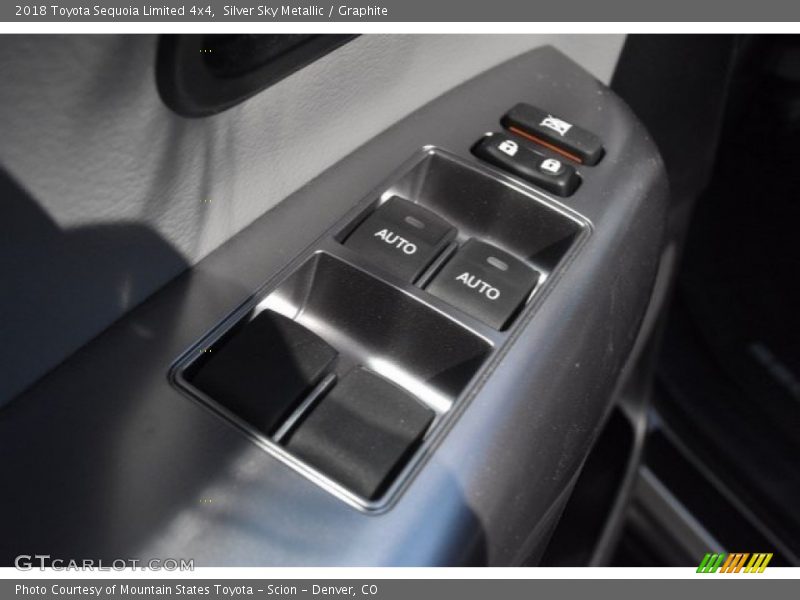 Silver Sky Metallic / Graphite 2018 Toyota Sequoia Limited 4x4