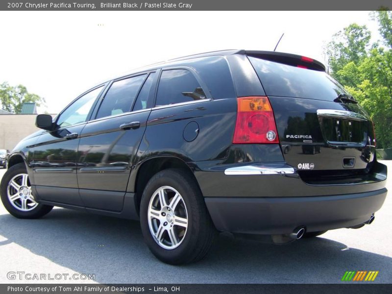 Brilliant Black / Pastel Slate Gray 2007 Chrysler Pacifica Touring