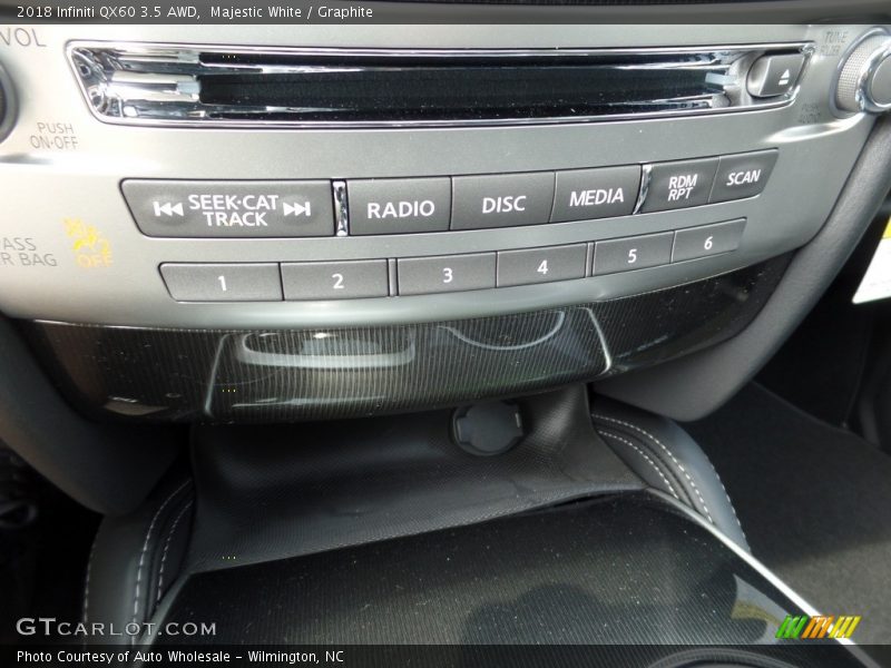 Controls of 2018 QX60 3.5 AWD