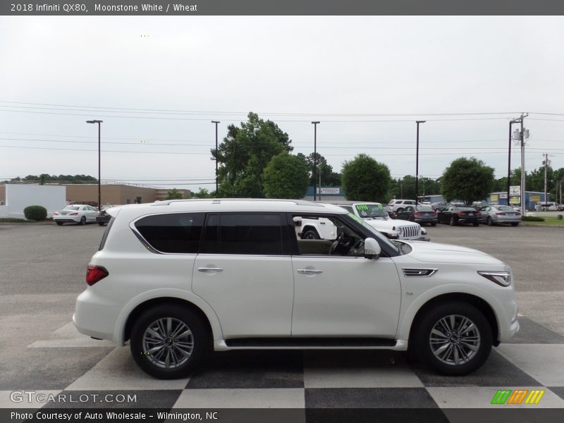  2018 QX80  Moonstone White