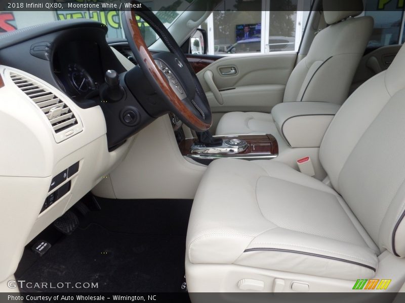 Front Seat of 2018 QX80 