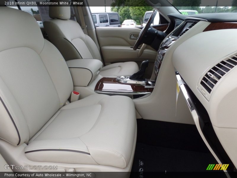 Front Seat of 2018 QX80 
