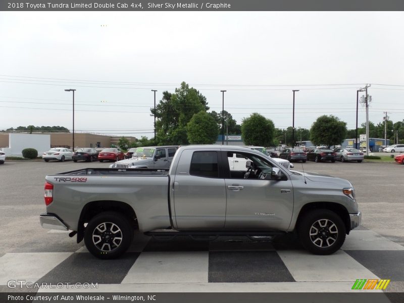  2018 Tundra Limited Double Cab 4x4 Silver Sky Metallic
