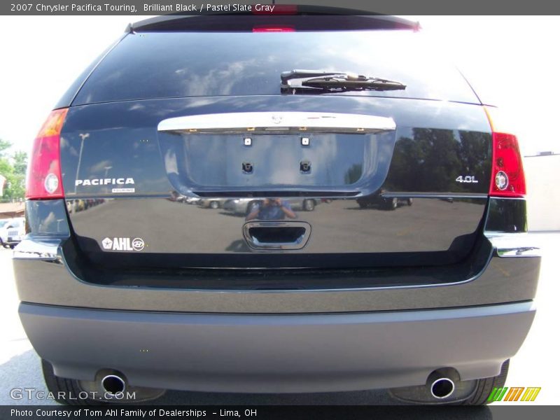 Brilliant Black / Pastel Slate Gray 2007 Chrysler Pacifica Touring