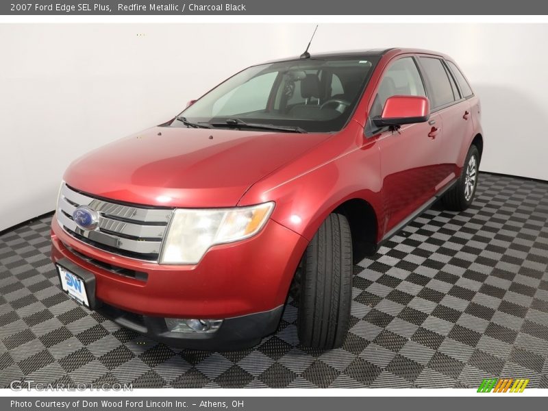 Redfire Metallic / Charcoal Black 2007 Ford Edge SEL Plus