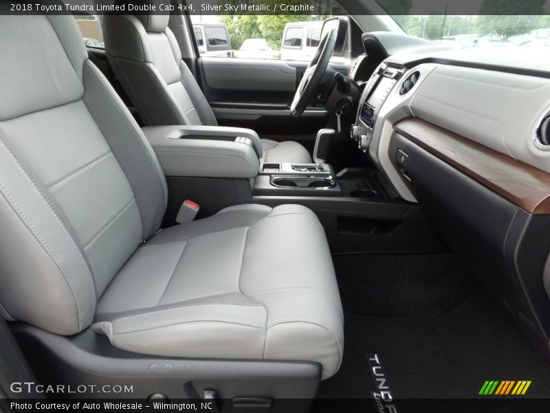 Front Seat of 2018 Tundra Limited Double Cab 4x4