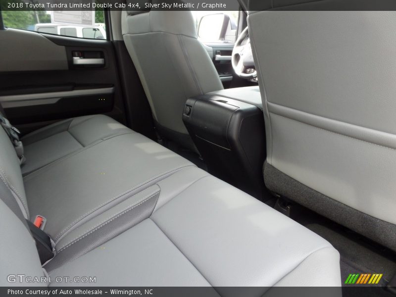 Silver Sky Metallic / Graphite 2018 Toyota Tundra Limited Double Cab 4x4