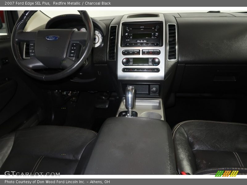 Redfire Metallic / Charcoal Black 2007 Ford Edge SEL Plus