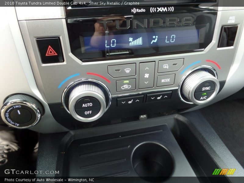 Controls of 2018 Tundra Limited Double Cab 4x4