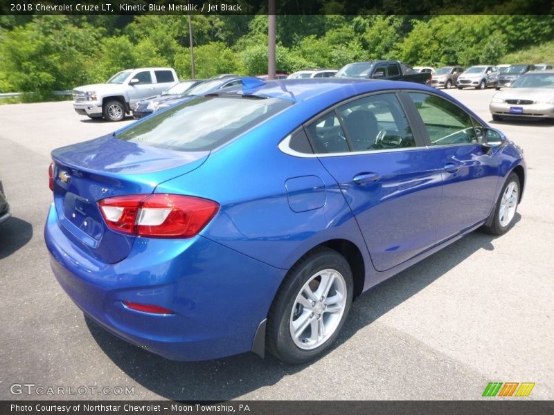 Kinetic Blue Metallic / Jet Black 2018 Chevrolet Cruze LT