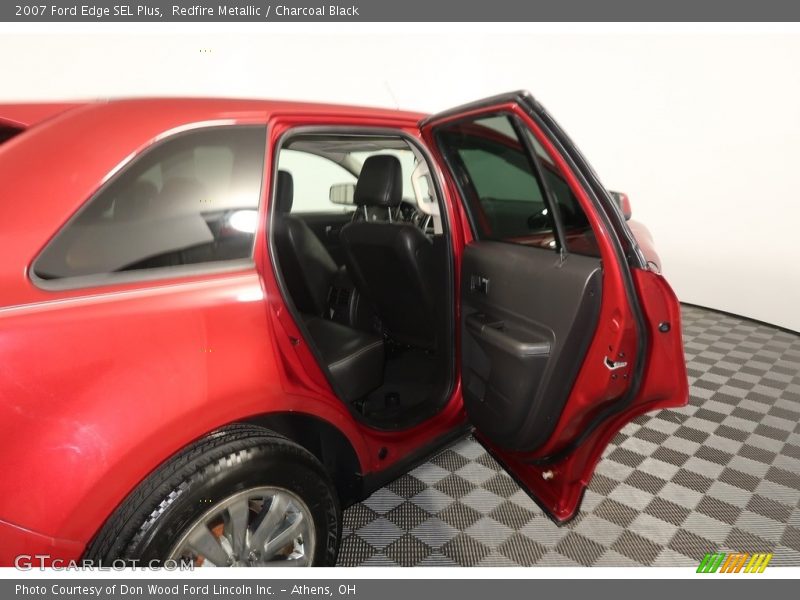 Redfire Metallic / Charcoal Black 2007 Ford Edge SEL Plus