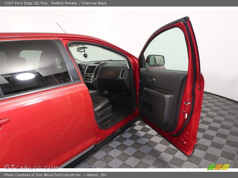 Redfire Metallic / Charcoal Black 2007 Ford Edge SEL Plus