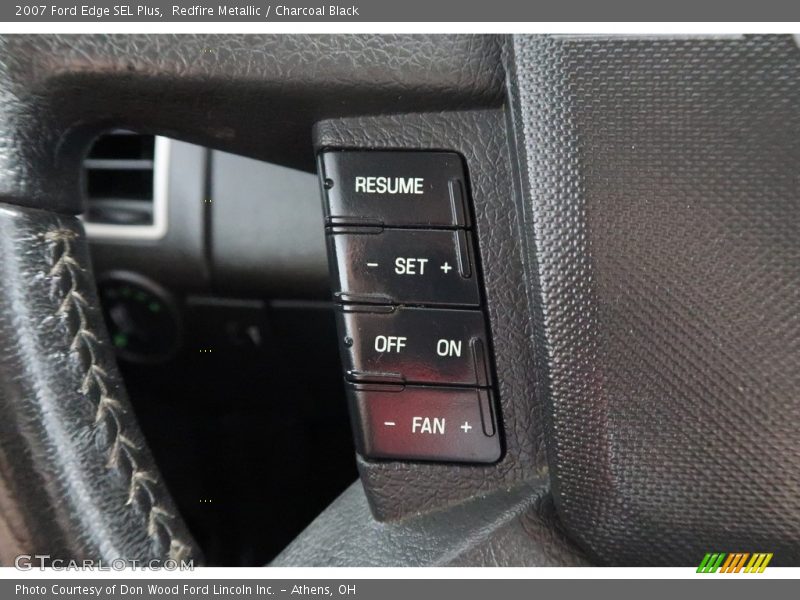 Redfire Metallic / Charcoal Black 2007 Ford Edge SEL Plus