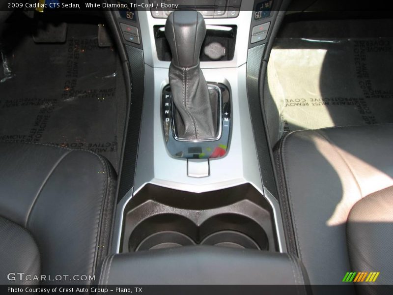 White Diamond Tri-Coat / Ebony 2009 Cadillac CTS Sedan