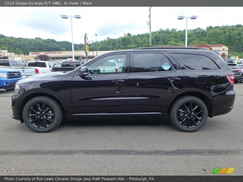 In–Violet / Black 2018 Dodge Durango R/T AWD