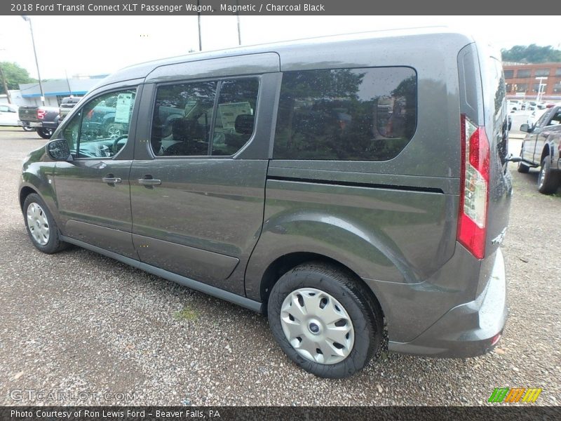 Magnetic / Charcoal Black 2018 Ford Transit Connect XLT Passenger Wagon