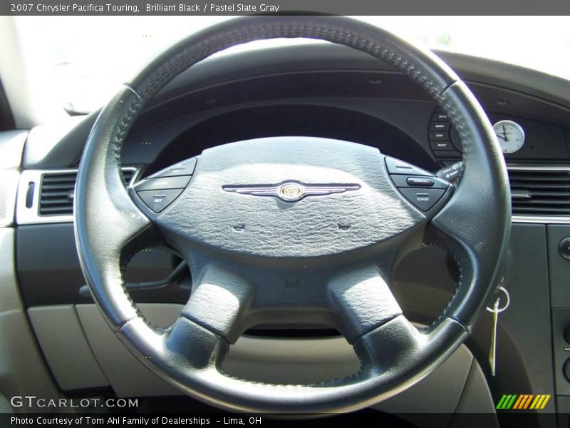 Brilliant Black / Pastel Slate Gray 2007 Chrysler Pacifica Touring