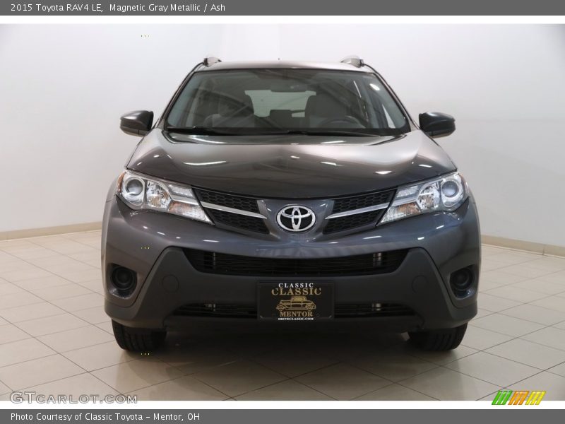 Magnetic Gray Metallic / Ash 2015 Toyota RAV4 LE