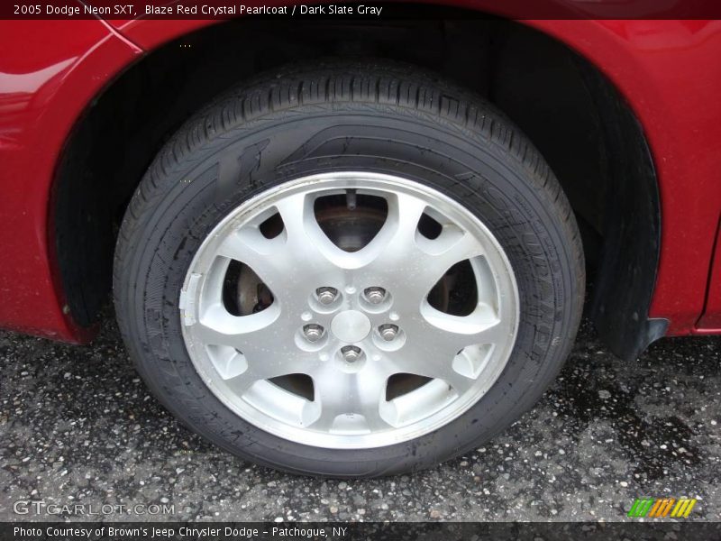 Blaze Red Crystal Pearlcoat / Dark Slate Gray 2005 Dodge Neon SXT
