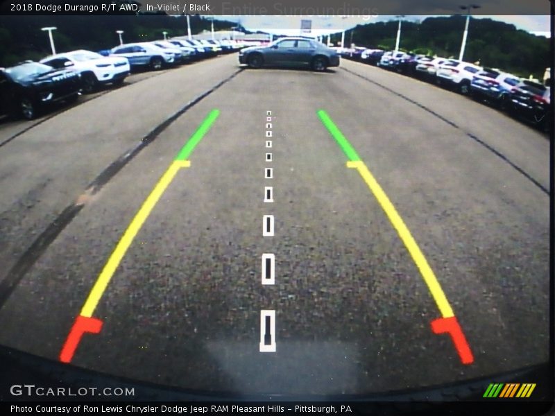 In–Violet / Black 2018 Dodge Durango R/T AWD
