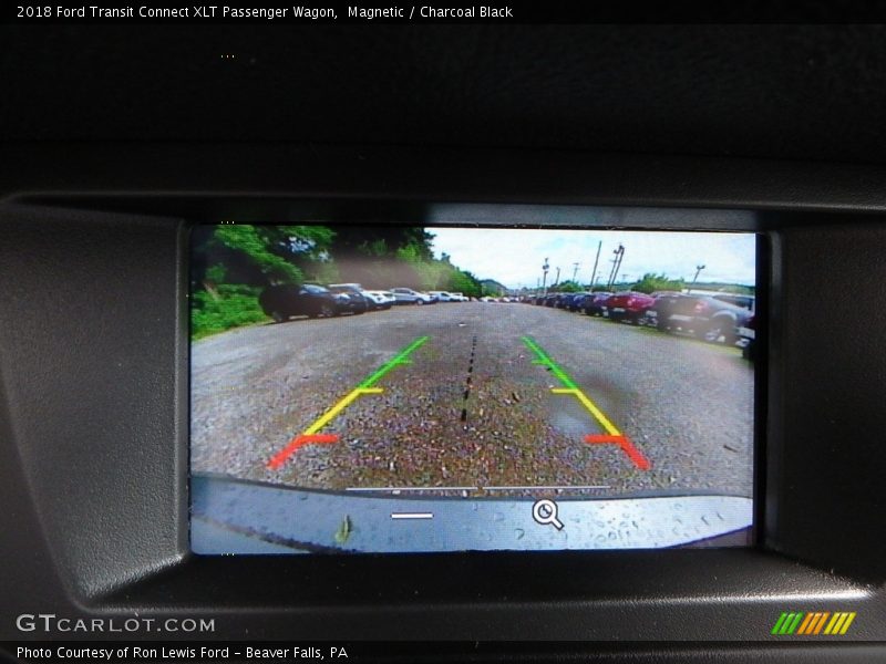 Magnetic / Charcoal Black 2018 Ford Transit Connect XLT Passenger Wagon