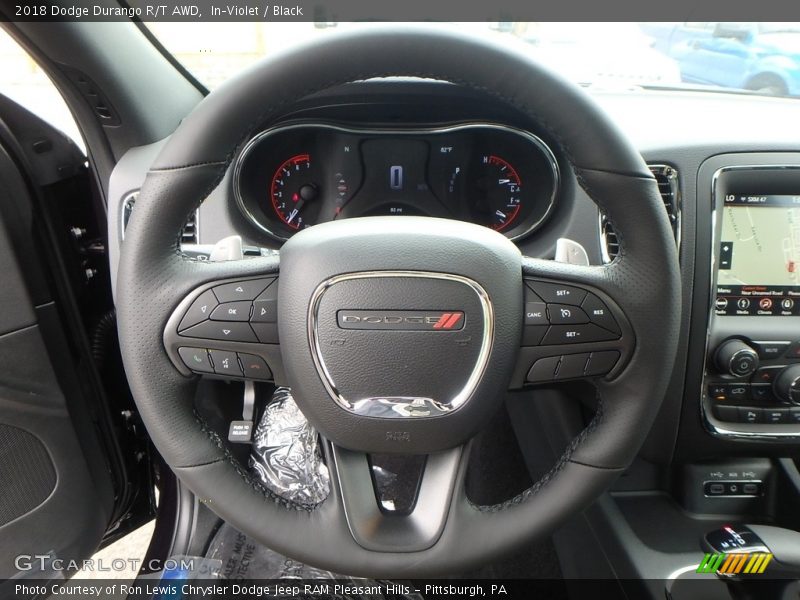 In–Violet / Black 2018 Dodge Durango R/T AWD