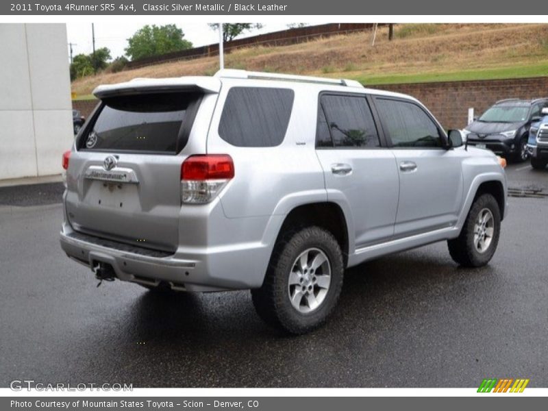 Classic Silver Metallic / Black Leather 2011 Toyota 4Runner SR5 4x4