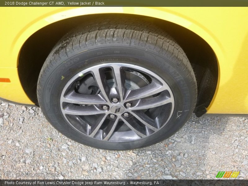 Yellow Jacket / Black 2018 Dodge Challenger GT AWD