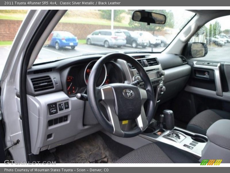 Classic Silver Metallic / Black Leather 2011 Toyota 4Runner SR5 4x4