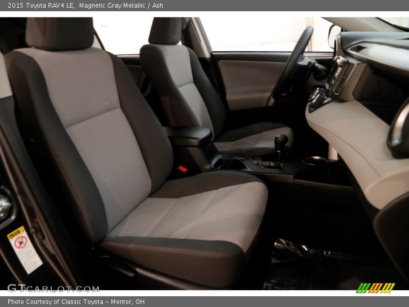Magnetic Gray Metallic / Ash 2015 Toyota RAV4 LE