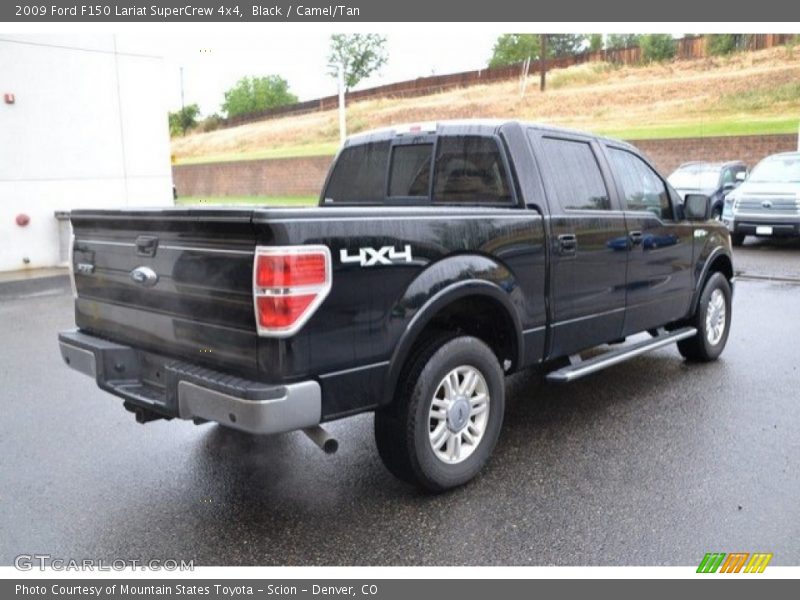 Black / Camel/Tan 2009 Ford F150 Lariat SuperCrew 4x4