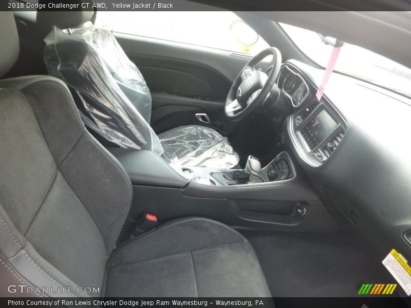 Yellow Jacket / Black 2018 Dodge Challenger GT AWD